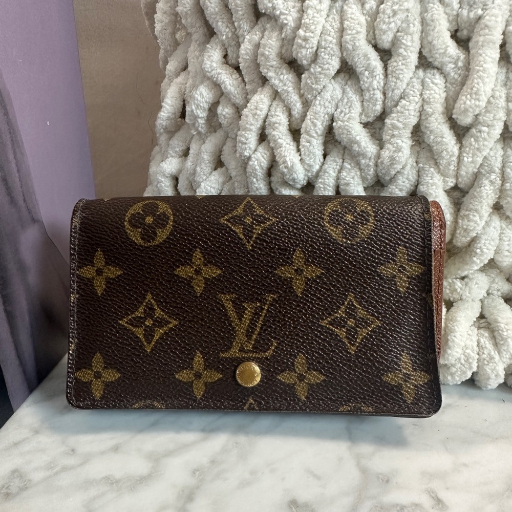 Louis Vuitton Dark Brown Monogram Wallet